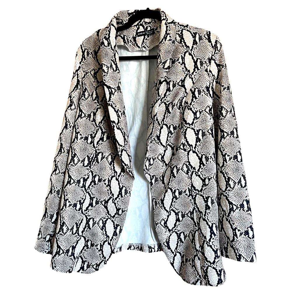 [SOLD] Snakeskin Blazer